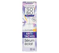 SO'BIO ETIC Sérum Éclat Anti-Taches LumiLys à la Vitamine C et Bulbes de Lys Bio - Flacon Verre 30 ml - Soin Visage Certifié COSMOS ORGANIC - Fabriqué en France