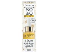 SO'BIO ETIC - Sérum Précieux Anti-Âge Visage, Hydratation et Fermeté à l’Argan Bio, Flacon 30 mL - Lot De 1