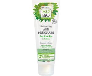 So'Bio Étic Shampoing Anti-Pelliculaire Tea Tree & Bisabolol Cheveux À Pellicules Bio Tube 250ml