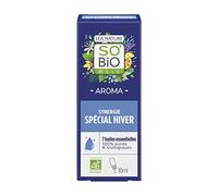 So'Bio étic - Synergie respiratoire pour diffuseur 7 huiles essentielles Bio - Aroma - Flacon de 10 ml