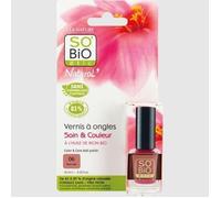 So'bio Etic Vernis A Ongles A L'huile De Ricin Bio - Rose Nude - 10 Ml