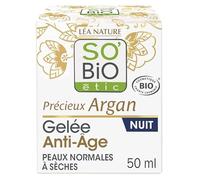 SO'BIO - Gelee D'Argan Bio 40ml - Soin Visage Hydratant pour Peaux Seches et Sensibles - Formule Naturelle Certifiee Bio pour une Peau Douce et Eclatante - Fabrique en France - L'Unité