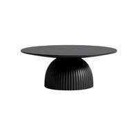 SOBOLON Table de canapé Table à thé Table D'appoint De Salon Moderne, Table d'angle, Petite Table Basse, Petit Appartement, Hôtel, Séjour chez L'habitant, Table De Chevet Ronde Table Basse Moderne(A)