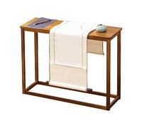 SOBOLON Table temple rétro en bois massif - Armoire chinoise - Statue de Bouddha - Encens - Table de méditation - Autel bouddhiste - 80 cm