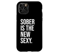 Sobriety Anniversary Sober is The New Sexy & Sober Recovery Coque pour iPhone 11 Pro
