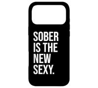 Sobriety Anniversary Sober is The New Sexy & Sober Recovery Coque pour iPhone 17 Pro Max