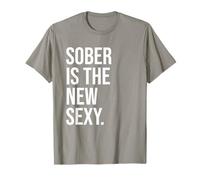Sobriety Anniversary Sober is The New Sexy & Sober Recovery T-Shirt
