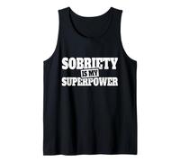 Sobriety is My Superpower La sobriété est Mon Super Pouvoir Débardeur