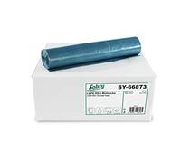 Sobsy Ldpe-Reg Sacs poubelle type 100 Bleu roulé 120 l Extra résistant