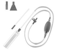 Sobule à remous Siphon de 118 Pouces Vide Spa Manuel avec Aspiration, Filtre et buse supplémentaire, Outil de Retrait des débris faciles pour Le Bain Boue Sable Spa