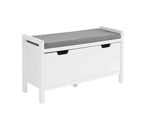 SoBuy Banc Chaussures avec 1 abattant 91x30x50cm pour entrée