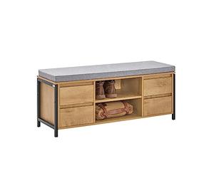 SoBuy Banc Rangement Chaussures 110x35x45cm pour entrée