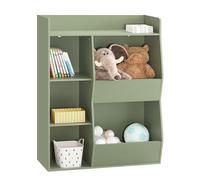SoBuy Bibliotheque Enfant Montessori avec 5 Compartiments 80x34 x104cm