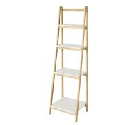 SoBuy Bibliothèque Étagère Pliable 4 Niveaux Style Échelle