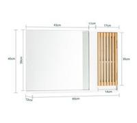 SoBuy BZR128-W Miroir de Salle de Bain avec Étagère Plateau Commode Armoire Murale Miroir Blanc https://www.fnac.com/mp49448949/SoBuy-BZR128-W-Miroir-de-Salle-de-Bain-avec-Etagere-Plateau-Commode-Armoire-Murale-Miroir/w-4?oref=925c07c9-05bb-4034-603c-95469a67a562