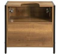 SoBuy BZR63-PF Meuble sous-Lavabo Meuble sous-Vasque à 2 étages et 2 Portes, Meuble sur Marron G