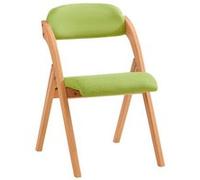 SoBuy Chaise Pliante Rembourrée Ergonomique pour Cuisine et Bureau, Compacte Verte FST92-GR Vert