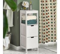 SoBuy® commode de salle de bain, armoire de salle de bain, commode, salle de bain, FRG127-W