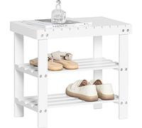 SoBuy Étagère à chaussures Banc de chaussures Large 50cm blanc FSR02-K-W