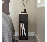 SoBuy FBT111-SCHx2 Lot de 2 Table de Chevet Table de Nuit Bout de Canapé Table d'Appoint Noir