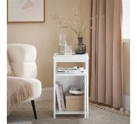 SoBuy FBT117-W Table de chevet & bout de canapé