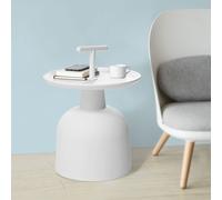 Sobuy Fbt72-W Table D'appoint Design Guéridon Table Basse Table À Café De Haute Qualité Blanc