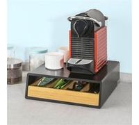 SoBuy FRG280-SCH Coffee Pod Capsule Teabags Drawer Box Holder Cabinet Nespresso G