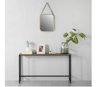SoBuy FSB19-N Table Console Table d'appoint Bout de canapé Table d’entrée Cadre et 4 Pieds en Fer