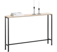 SoBuy FSB19-XL-Z Table Console Cadre et 4 Pieds en Fer - L120cm x P20cm x H80cm