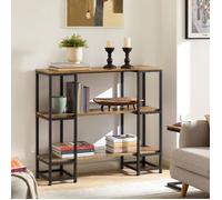 SoBuy® FSB33-F Table Console Table d’entrée Buffet Bout de Canapé Table d'appoint avec 3 étagères de Rangement