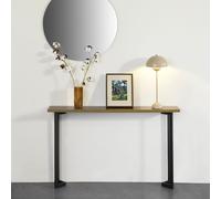 SoBuy FSB50-PF Console vintage Table de couloir Table décorative en métal Buffet Table de salon LHT env : 120x75x20cm