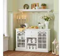 SoBuy FSB79-W Buffet Armoire de cuisine Commode Armoire d'entrée Buffet Rangement