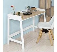 SoBuy FWT41-WN Bureau Informatique pour Ordinateur Conception Simple Blanc G