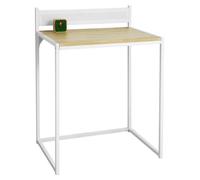 Sobuy Fwt66-Wn Table Bureau Informatique Table D'étude Poste De Travail, Petite Taille Gain D'espace, 70x50x90cm - Blanc Blanc
