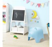 SoBuy KMB14-B Tabouret Enfant Design Pouf Pour Enfant Tabouret de Siège Chaise Pour Enfants Siège Garçons et Filles Cochonnet Bleu Clair - Haute Qualité