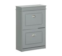 SoBuy Meuble Chaussure avec 2 abattants 54x24x83cm pour entrée