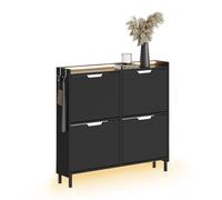 SoBuy Meuble Chaussures Suspendu avec LED 19 cm pour Entrée