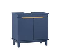 SoBuy Meuble sous Lavabo Salle de Bain avec Découpe pour Siphon 60x30x59 cm