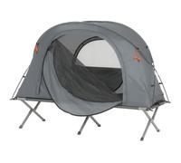OGS60-HG Lit de Camp Pliant, Voyage Camping avec Toit, Sac de Couchage, Matelas