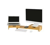 SoBuy Support Écran Réglable Charge max. 25kg 60x11x22cm Bureau