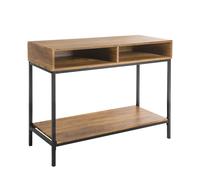 SoBuy Table Console Entrée avec 2 Étagères
