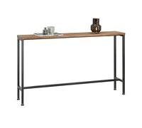 SoBuy Table console FSB19-N – Table d'entrée – Cadre & 4 pieds en fer – 120x20x65 cm