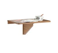 SoBuy Table Murale Pliante, Table de Cuisine Extensible, Bureau Compact, Design Gain de Place, Idéale pour Petits Espaces, Cuisine, Bureau, Salle à Manger, 60x40cm Vintage FWT03-PF