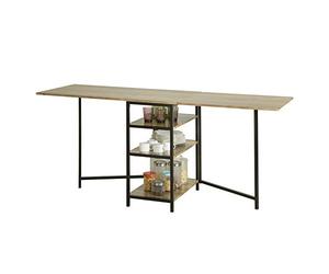 SoBuy Table Pliante 2 Abattants Charge Max. 75kg 180x77x60cm Bureau