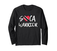 Soca Warrior Trinidad and Tobago Drapeau Trini Pride Soca Music Manche Longue