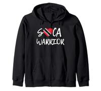 Soca Warrior Trinidad and Tobago Drapeau Trini Pride Soca Music Sweat à Capuche