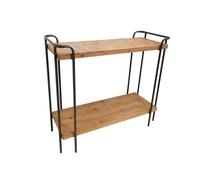 Socadis Console en bois et métal avec étagères - Carter - MM01437