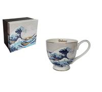 Socadis Mug à café japonais La Grande Vague d'Hokusaï, 500 ml, coffret cadeau