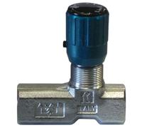 SOCAH Hydraulique - Etrangleur/Limiteur/Régulateur de débit hydraulique unidirectionnel en Acier - Entrée/Sortie : 3/8"G