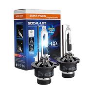 SOCAL-LED 2x D2R HID Ampoules 35W AC OEM Xenon phares Direct Remplacement 10000K Bleu Foncé